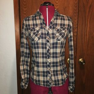 Plaid Button Down Shirt